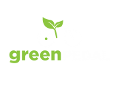 Green and White Green Pedal Logo